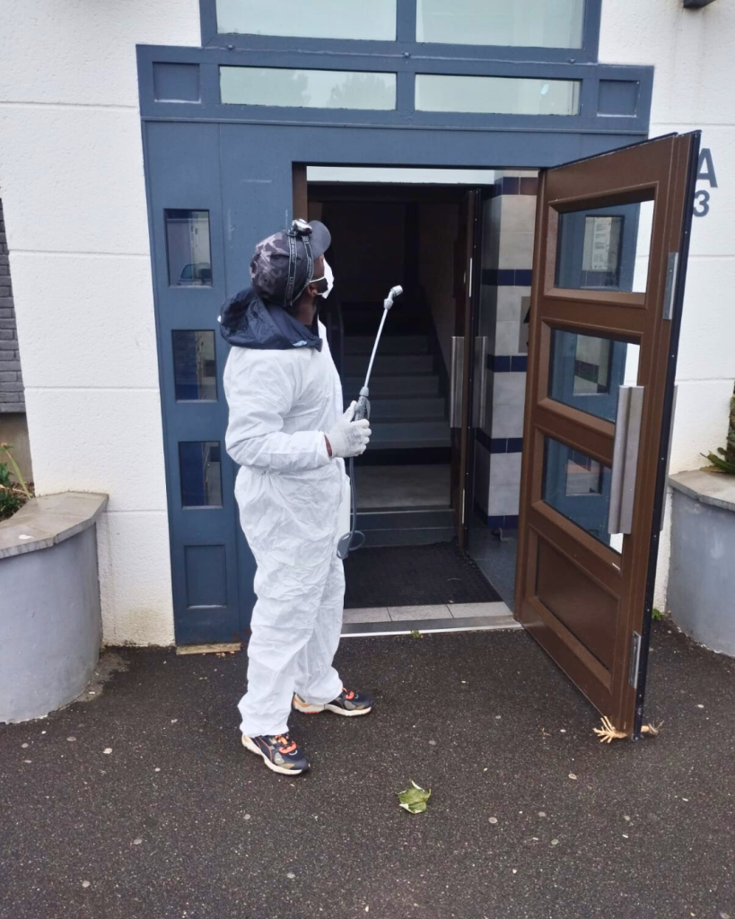 interventions anti-nuisibles désinsectisation cafards immeuble appartement parties communes desinsectiseur Créteil 94